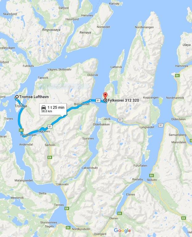 Slettvold Lyngen Villa Svensby Luaran gambar